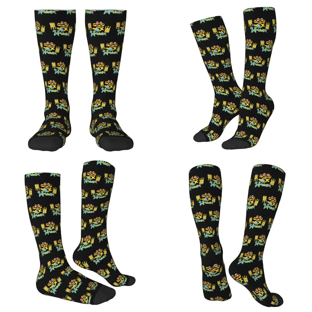 

All Seasons Wubbox My Singing Monsters Socks Harajuku Sport Middle Tube Socks Soft Funny Stockings for Men Women