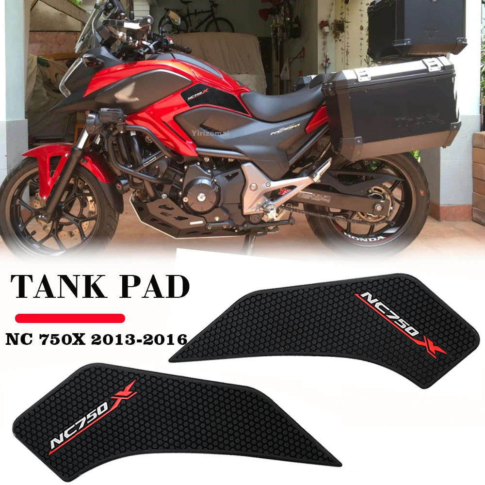 

Side Fuel Tank pad Tank Pads Protector Stickers Decal Gas Knee Grip Traction Pad Anti Slip For HONDA NC750X NC 750 X 2013-2016