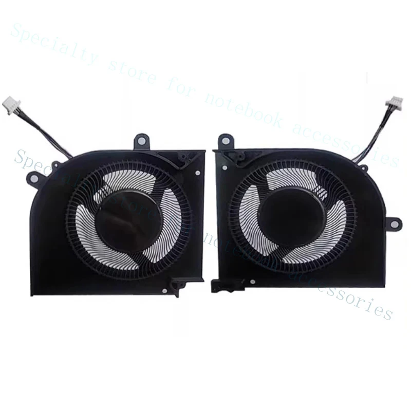 A+ BS5405HS-U4W/U4X Laptop CPU GPU Cooling Fans For MSI Stealth 15M-A11UEK MS-1562