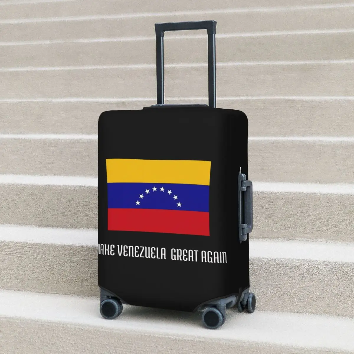 

Чехол для чемодана с флагом Венесуэлы, полезная защита для путешествий, аксессуары для багажа, для авиаперелетов