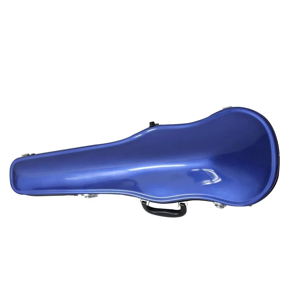 Blue Fiberglass Violin Case Hard Shell Waterproof 4/4 3/4 Violin Case