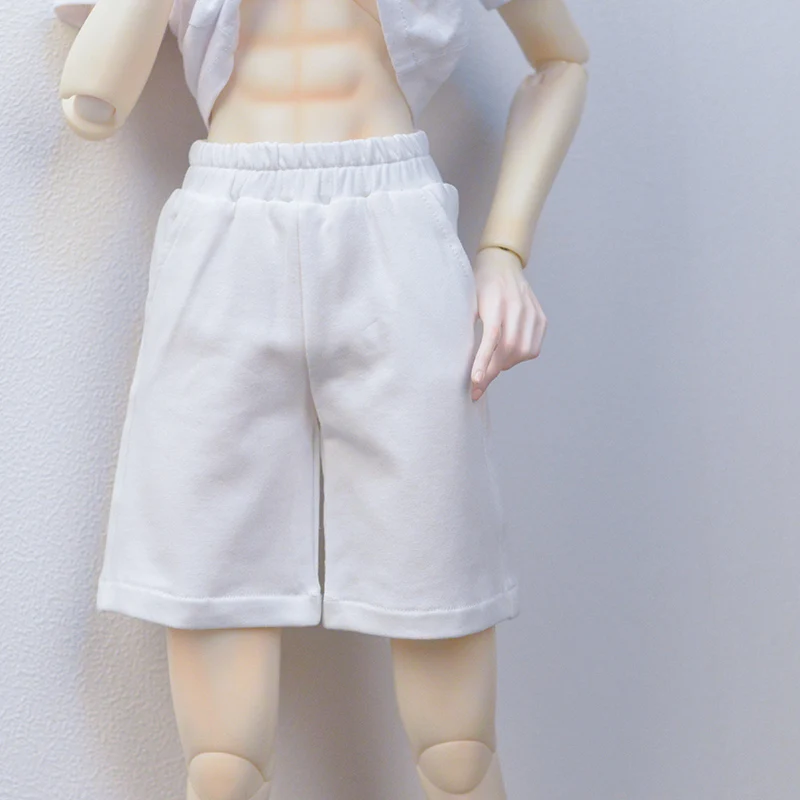 D04-B261 children handmade toy BJD/SD doll clothes 1/6 1/4 1/3 uncle 68 73 ID75 grey black white casual pants 1pcs