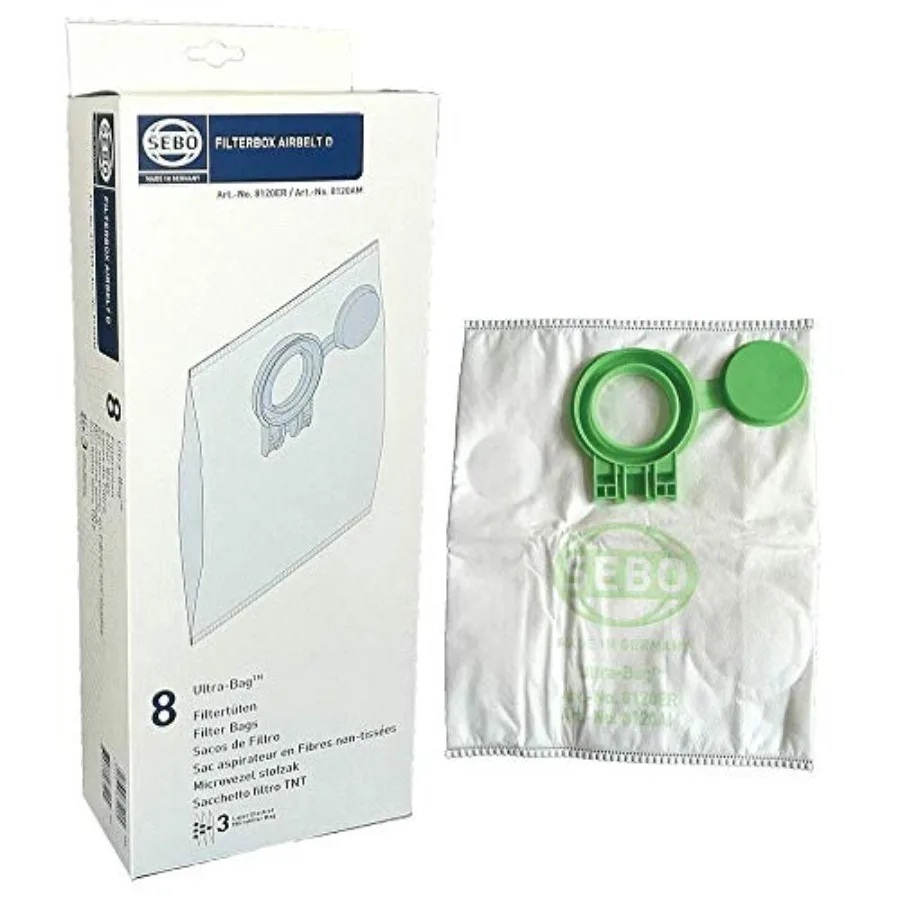 

Фильтр-мешки для пылесосов Airbelt Series D1 D4 D4 Premium, 8 шт., оригинальная запчасть # 8120AM 8120ER