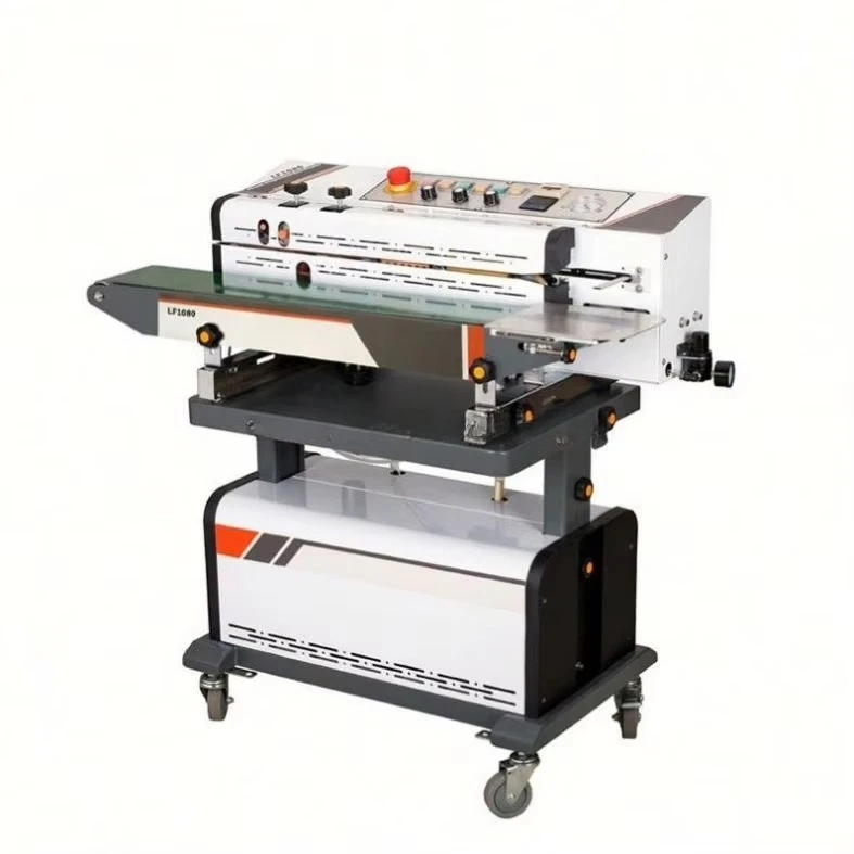 

Factory Direct Sales LF1080 Automatic Continuous Vacuum Sealing Machine With Nitrogen Gas Filling Flush Sealing Machine