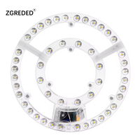 220v Led Ceiling Light Module 12w 18W 24W 36W 48W 72W LED Panel Panel Light Replacement Ceiling Fan Wall Lamp Round Module