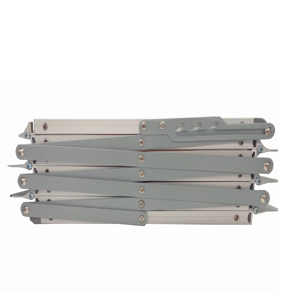 Foreign trade export factory, aluminum alloy, display folding exhibition data shelf, newspaper shelf, photography background