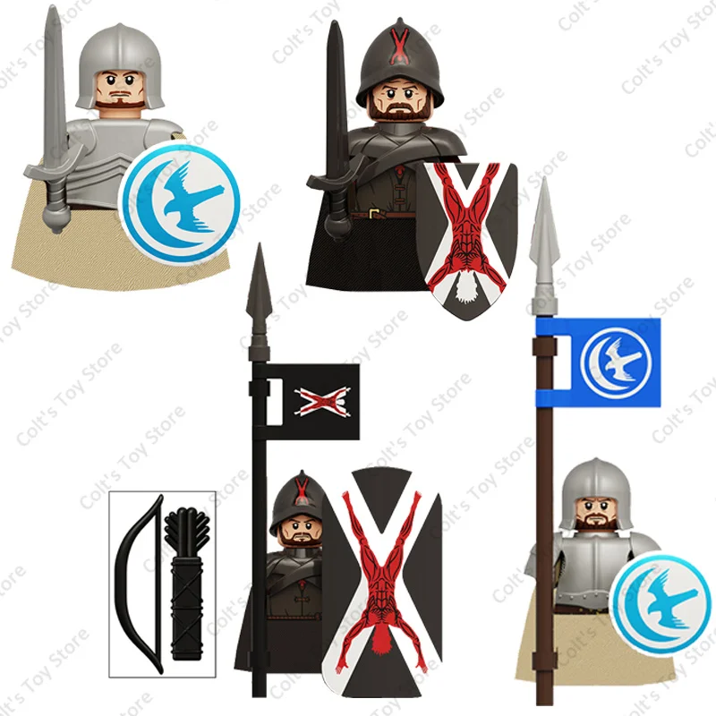 2023 Game of Thrones Mini Action Figures Classic Movie TV Building Blocks Soldiers Dolls Model Bricks Assembly Toys For Kid Gift