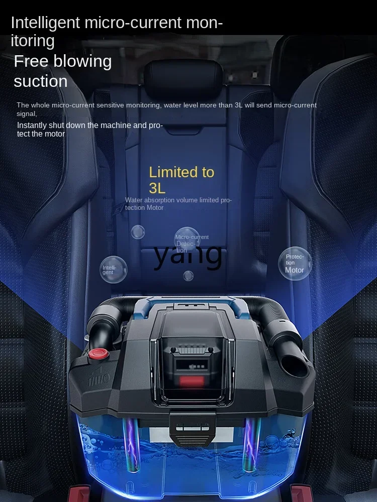 CX  Wireless Lithium Vacuum Cleaner Household Car-Mounted Strong Brushless Wet and Dry Dual-Use Dust Cleaner