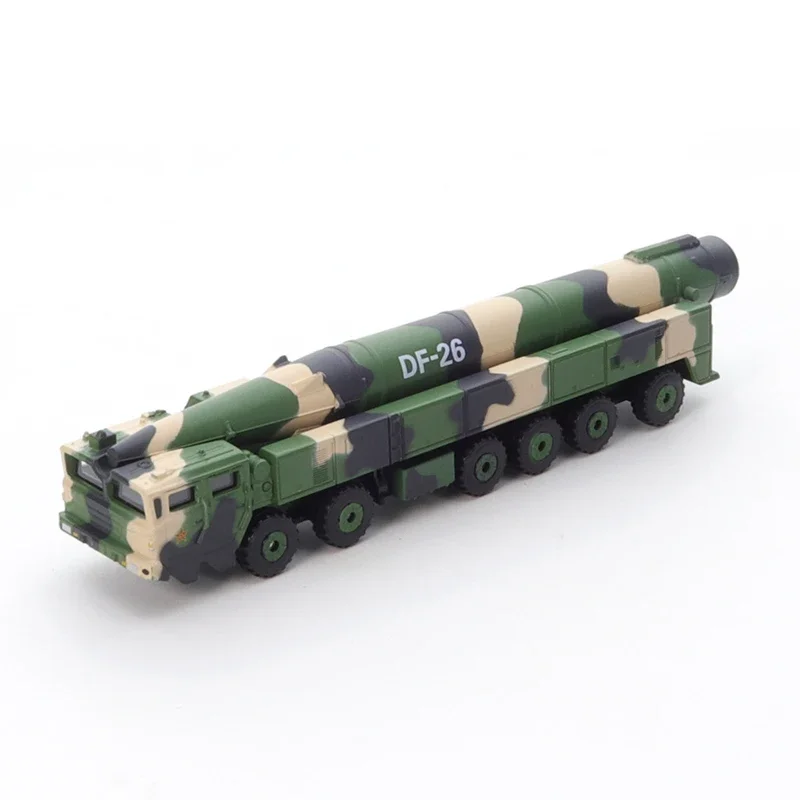 Xcartoys Alloy Car Toy Dongfeng 26 Nuclear And Conventional Missile Vehicle Military Parade Model Kids Xmas Gift Toys for Boys