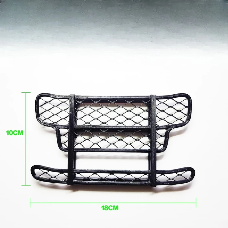 1/14 Scale RC Heavy Truck Front Bumper Simulated Bull‑Bar Split‑Type Rear Mount Mod Part for Kabolite 770S Vehicle Model