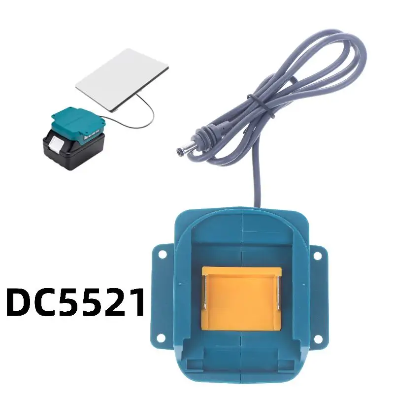 

1Pc Power Cable For 18V BL1860 BL1820 BL1890 Li-ion Battery 1M Electric Wire Battery Adapter Starlink Mini Dish DC Power Cable