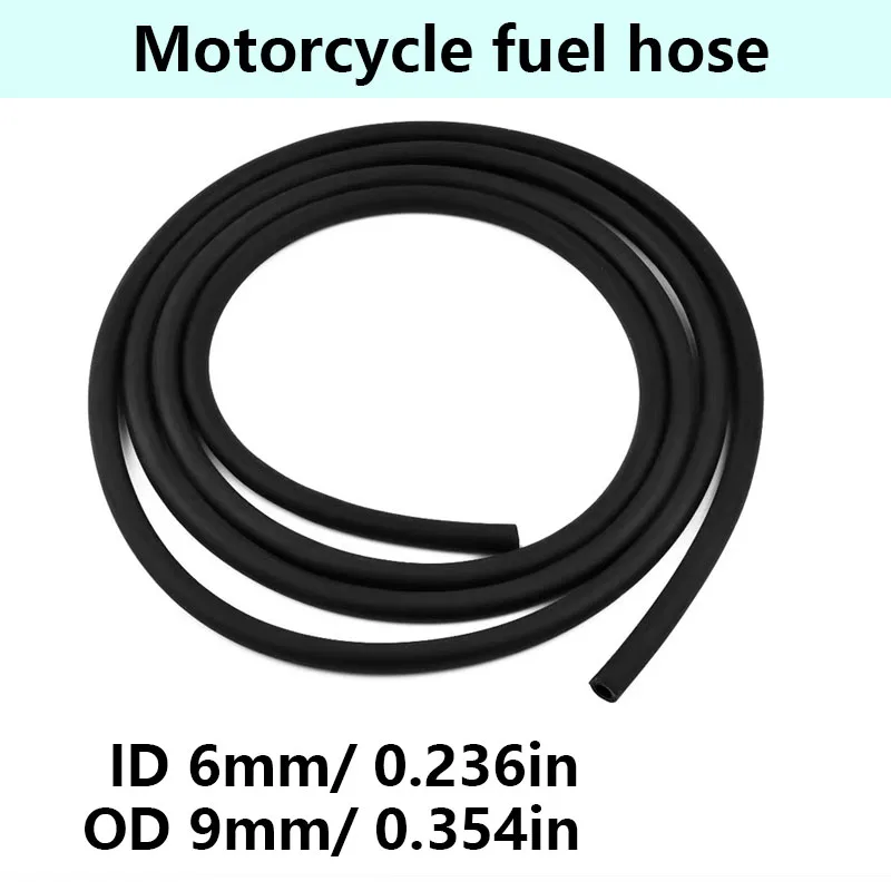 

50/100cm 6mm*9mm Fuel Tube Hose Line Petrol Pipe For Motorcycle Dirt Bike ATV Gas Oil Tube Bike Motorcycle Accessory