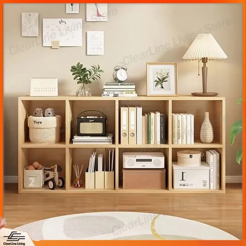 Floor to Ceiling Bookshelf Wall Mounted Storage Rack Multi Layer Mesh Locker Space Saving Organizer for Home Living Room