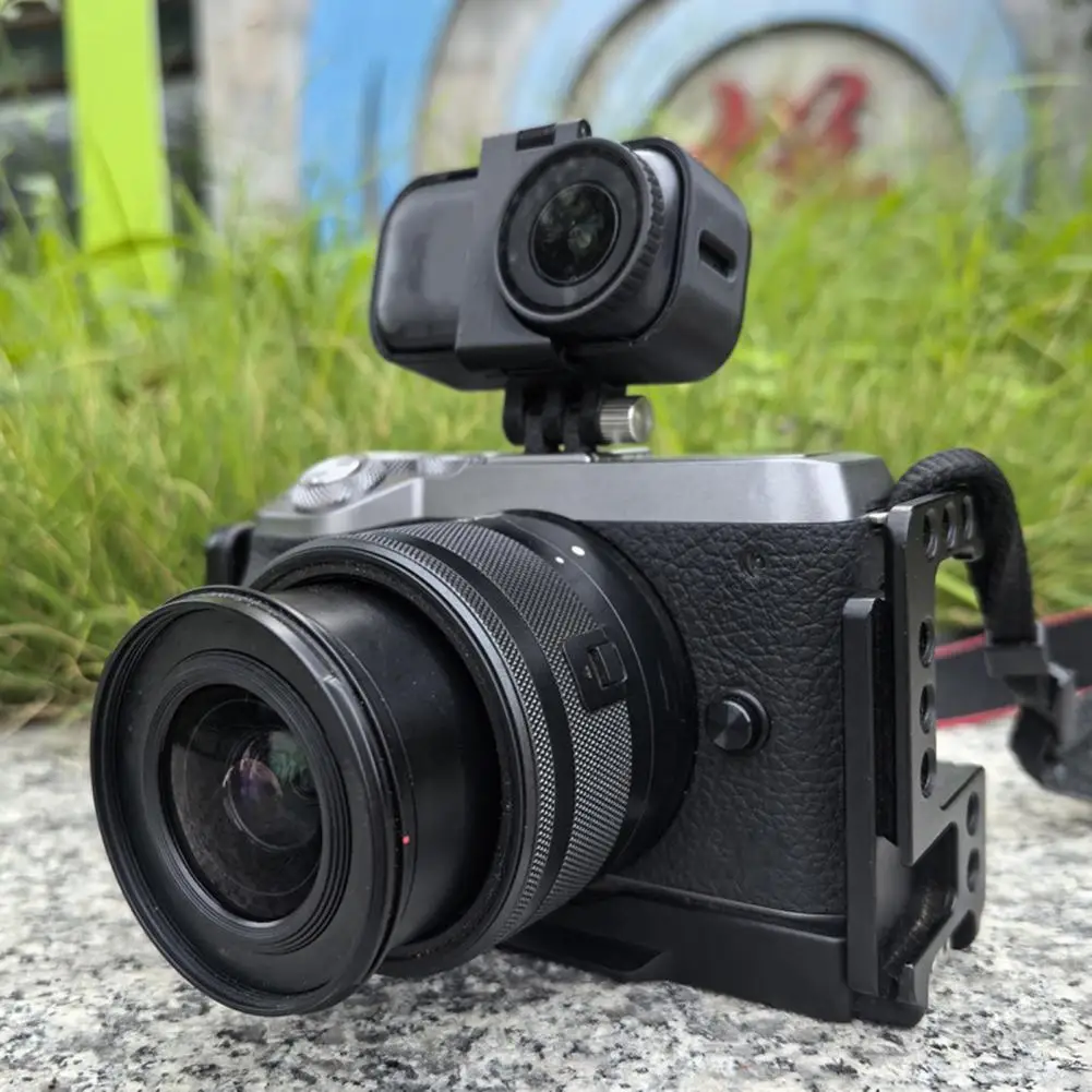 Snap-on Camera Mount Quick Release Action Camera Mount for Osmo Plastic Expansion Bracket for Vlogging Video Camera Extension