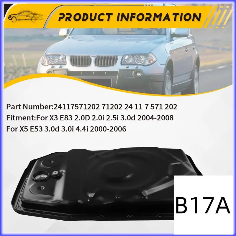 

BT-24117571202 Автомобильный масляный поддон для BMW X3 E83 X5 E53 2000-2008 7571202 24 11 7 571 202