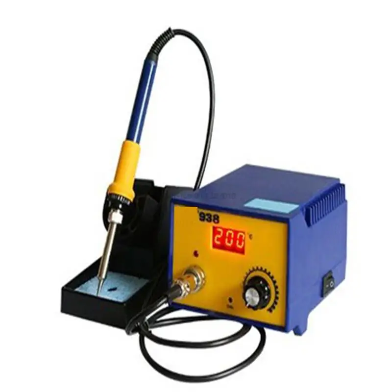 

High-power Digital Temperature Soldering Station 938 Digital Adjustable Soldering Iron 110V / 220V Digital Temperature Soldering