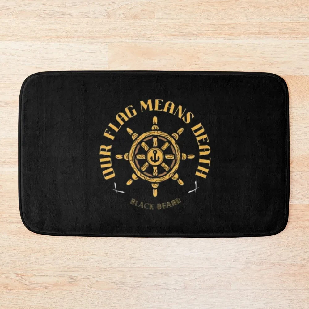 

Our Flag Means Death Bath Mat Bathroom Items Carpet For Shower Mat