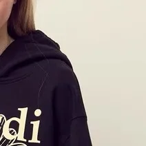 

Nya ex Свободная толстовка с капюшоном и принтом ромашки, хлопок, длинный све, удобная уличная одежда с цветочным узором и растением