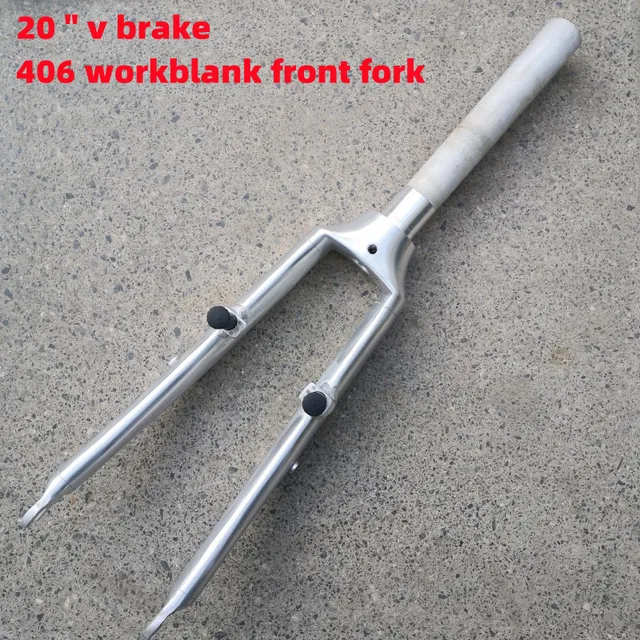 20 cal rower składany widelce aluminium 406 V Brake widelec rowerowy roboczego widelec