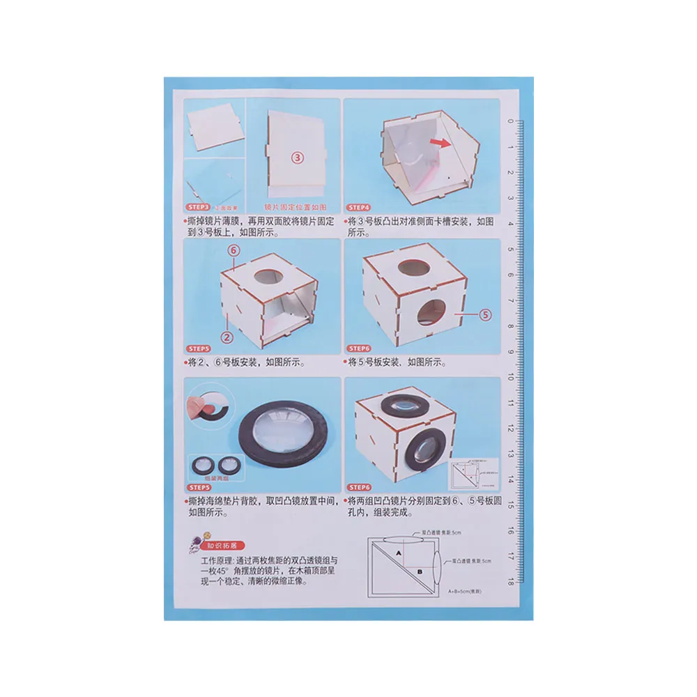 Metal Shell Waist-Level Viewfinder Coated Lens Portable Viewfinder Camera Viewfinder DIY Material Manual Assembly