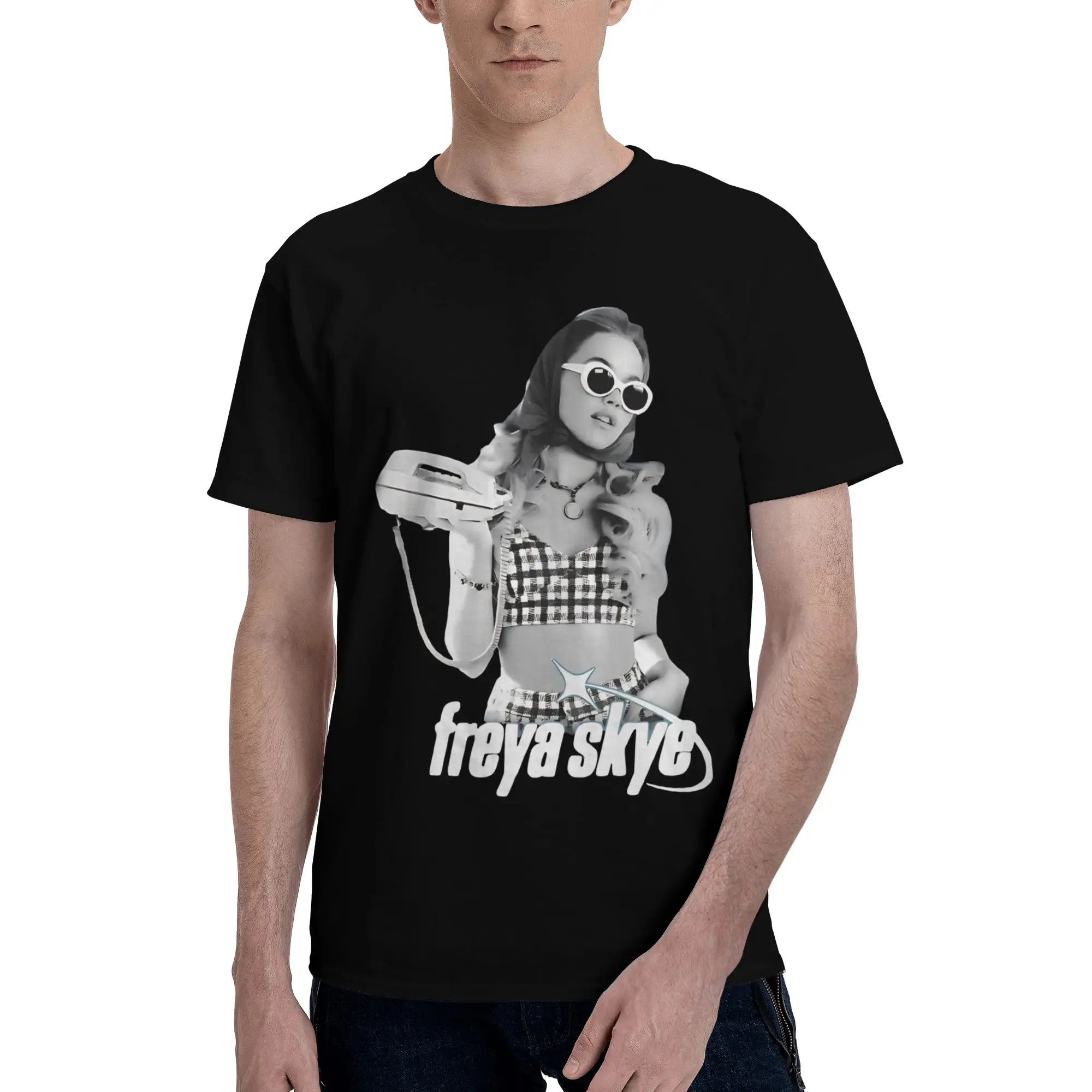 Stars Align Tour 2026 Festival Zombies Novelty 100% Cotton T-Shirt Freya Skye Tops Tees For Men