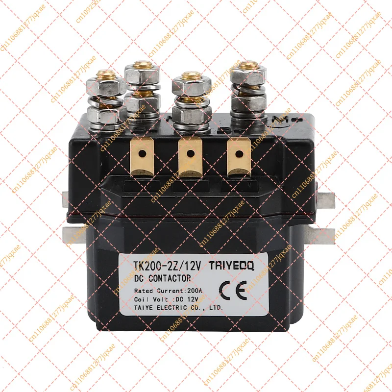 200A DC Contactor, Forward Reverse Motor Control Switch for Electric Winch