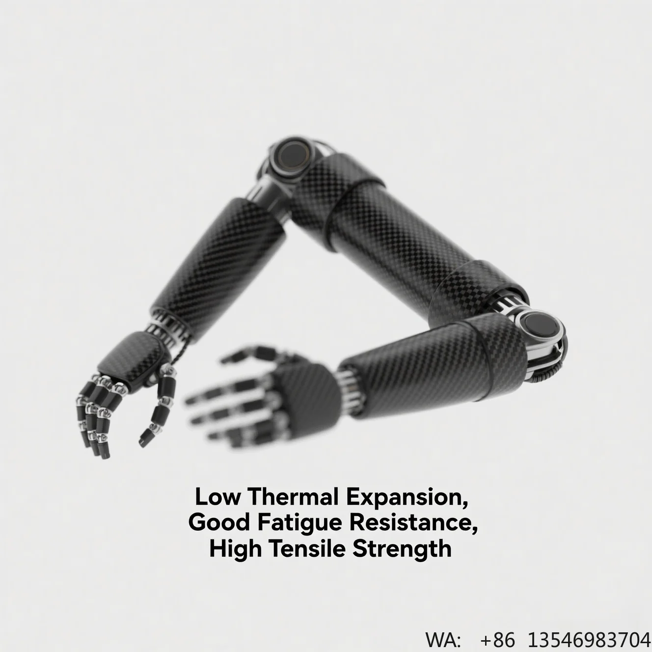 Carbon Fiber Exoskeleton Arm - Medical/Industrial Rehabilitation, High-Repeatability Motion Control
