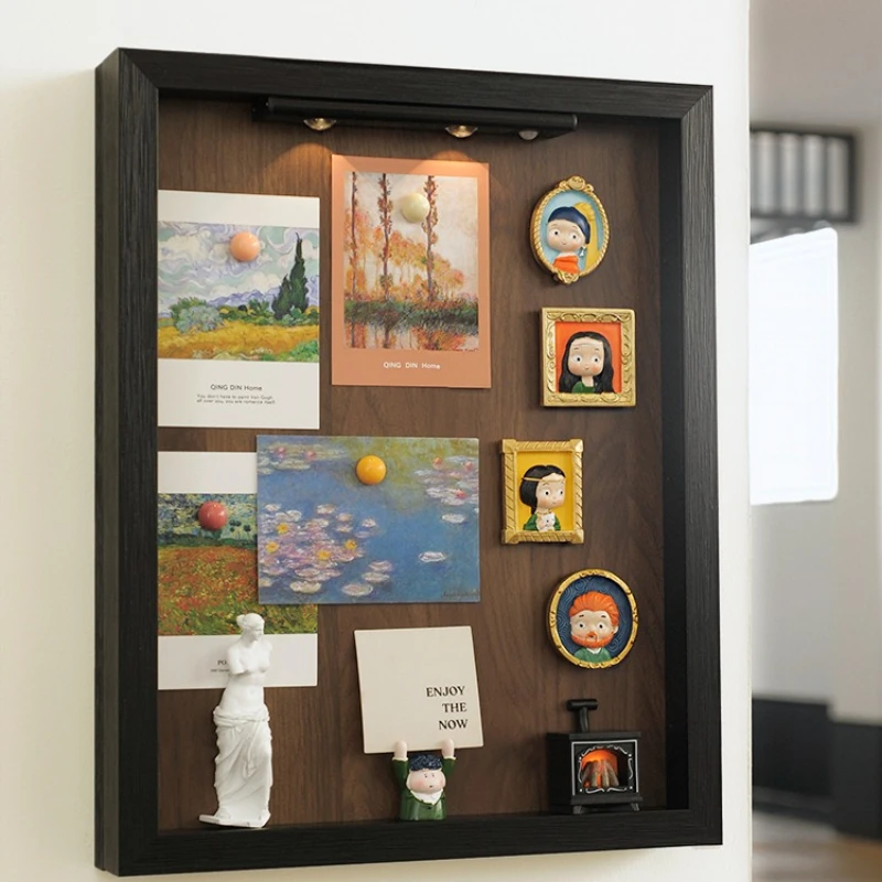 

Advanced oil painting magnetic suction meter box box occlusion painting switch box occlusion hanging painting