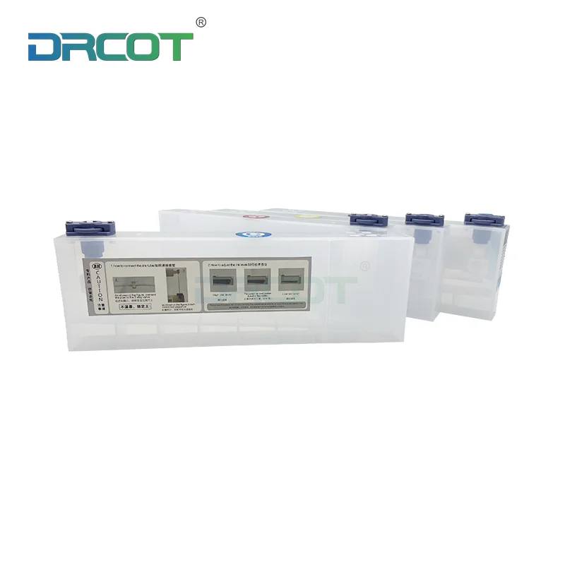 Printer Parts Refill Sub Tank CISS 350ml UV Flatbed Machine Refillable Ink Cartridge