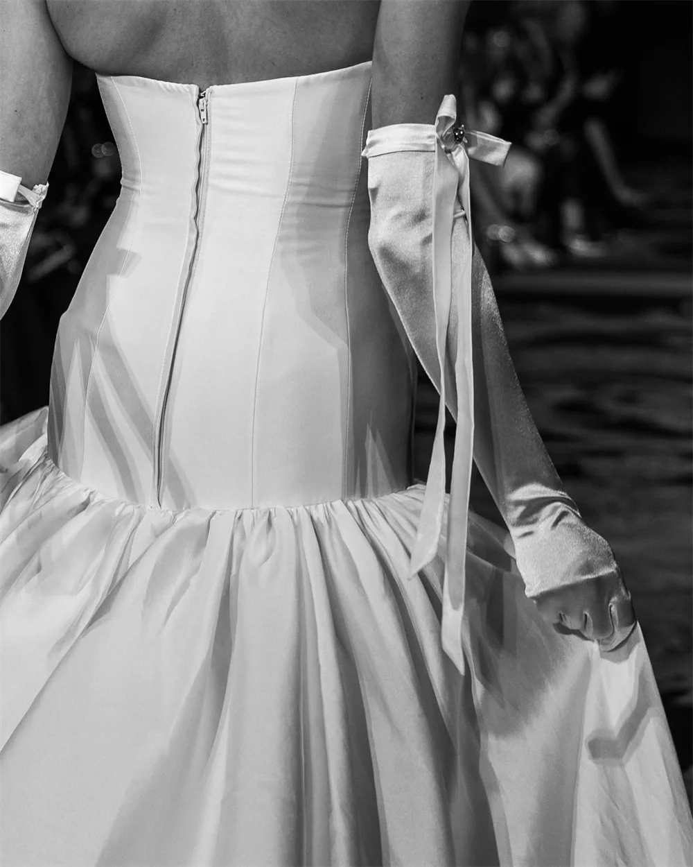 Tóquio personalizado branco querida pescoço vestidos de casamento mangas destacáveis voltar zip vestido de noiva a linha tribunal trem vestido de casamento