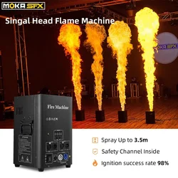 Flame Machine DMX Fire Machines Spray Fire Projector Event Machine for Nightclub Professional Stage DJ Disco Show