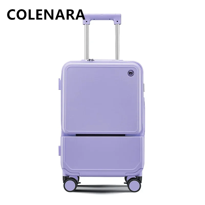 COLENARA Cabin Luggage 20 Inches Zipper Boarding Box 24