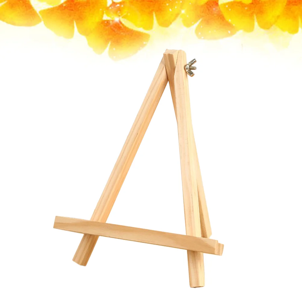 Bar Frame Versatile Easel Photo Painting Triangle Table Mini Bracket Wooden A-Frame
