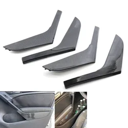 4Pcs/set Carbon Look Car Interior Door Armrest Handle Strips Cover For VW Volkswagen GOLF 6 Mk6 2009-2013 5K4868039A 5K4868040A