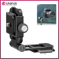 Ulanzi UKA08 Uka Camera Foldable L-Bracket Compatible with Uka Arca-Swiss Quick Release Plate for DSLR Vertical Horizontal Shoot
