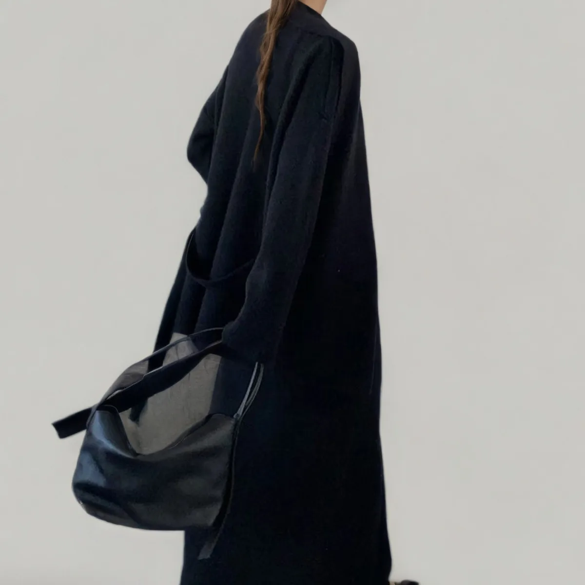 CiCi 2025 ملابس نسائية أنيقة مكونة من قطعتين لفصل الخريف والشتاء طقم فستان تويد مع حزام وشاح الخصر فستان حفلات العمل المكتبي #5