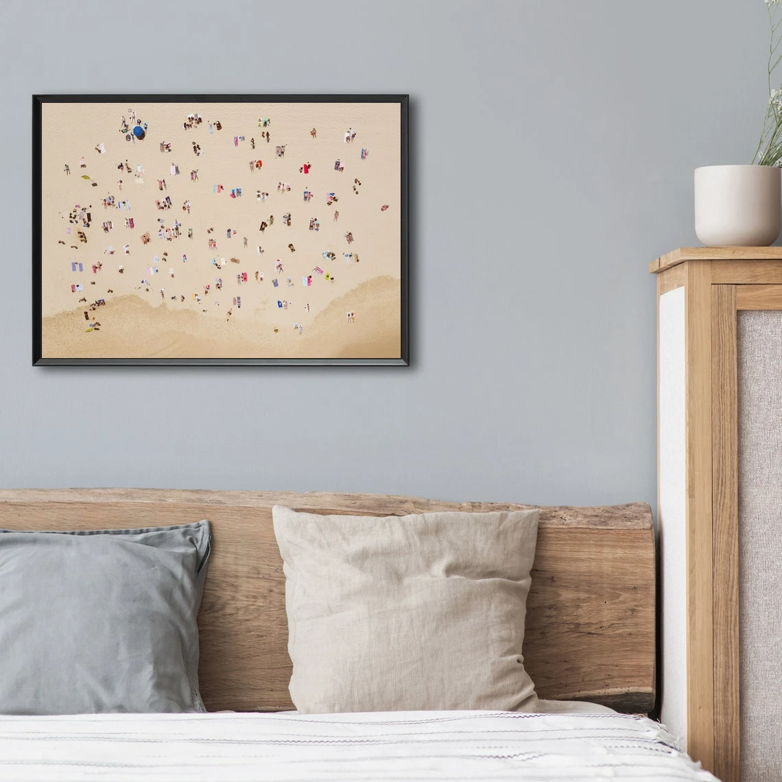 Принт Bondi Beach Sunbathing, настенный художественный принт Sydney Beach от Bondi, плакат с изображением восполённого пляжа для домашнего декора (без рамки)