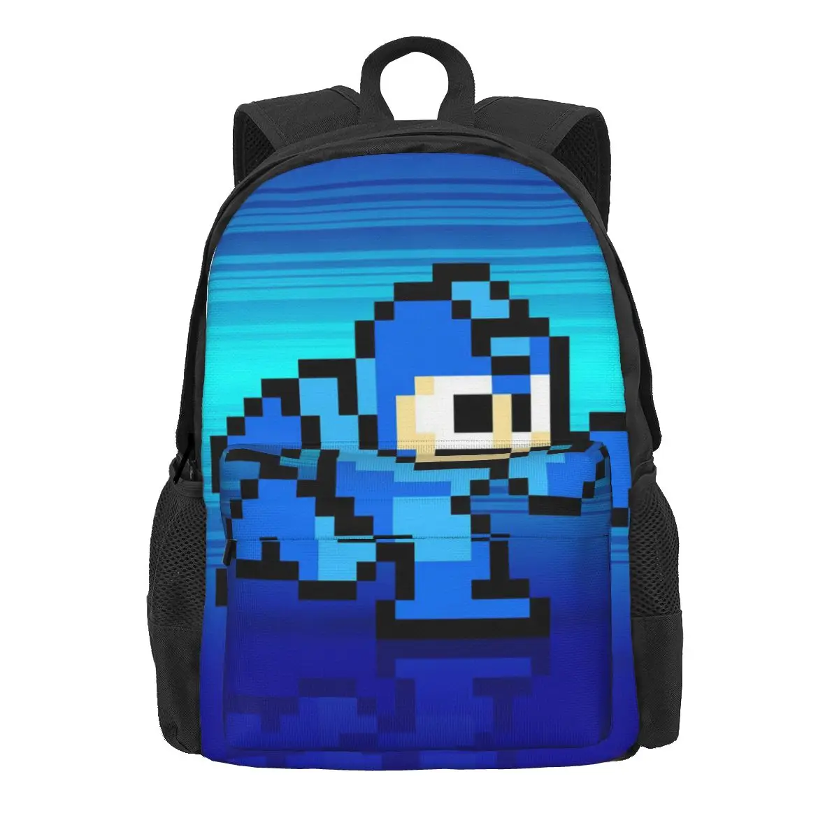 

Megaman Video Game Mega Man Women Backpack 3D Print Classical Children School Bag Laptop Rucksack Kids Waterproof Rucksack