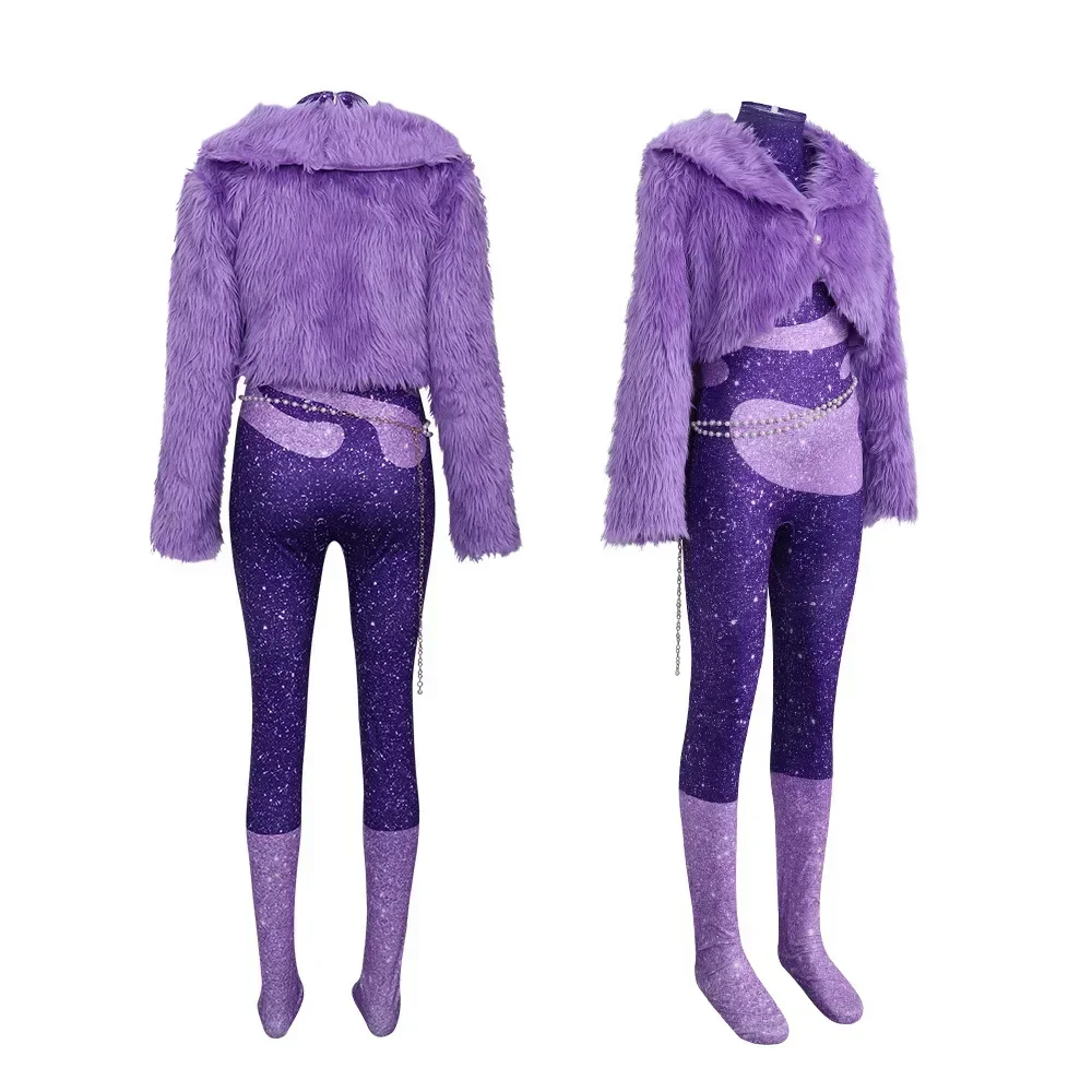 

2026 Gazelle Cosplay Costume Carnival Party Female Singer Stage Performance Outfits Halloween Anime Zootopia Dress Up Clothes