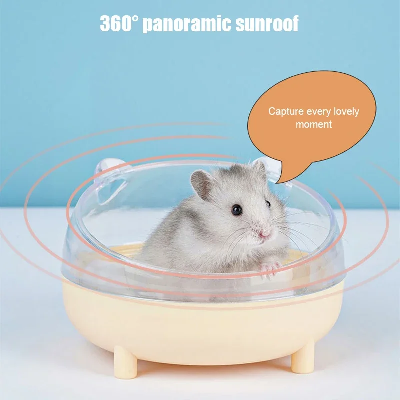 1 PCS Random Color cat Slanted Mouth Bowl Hamster Ceramic Food Water Snack Feeder for Little Pets Ferret Rabbit Bowl Pet Supply