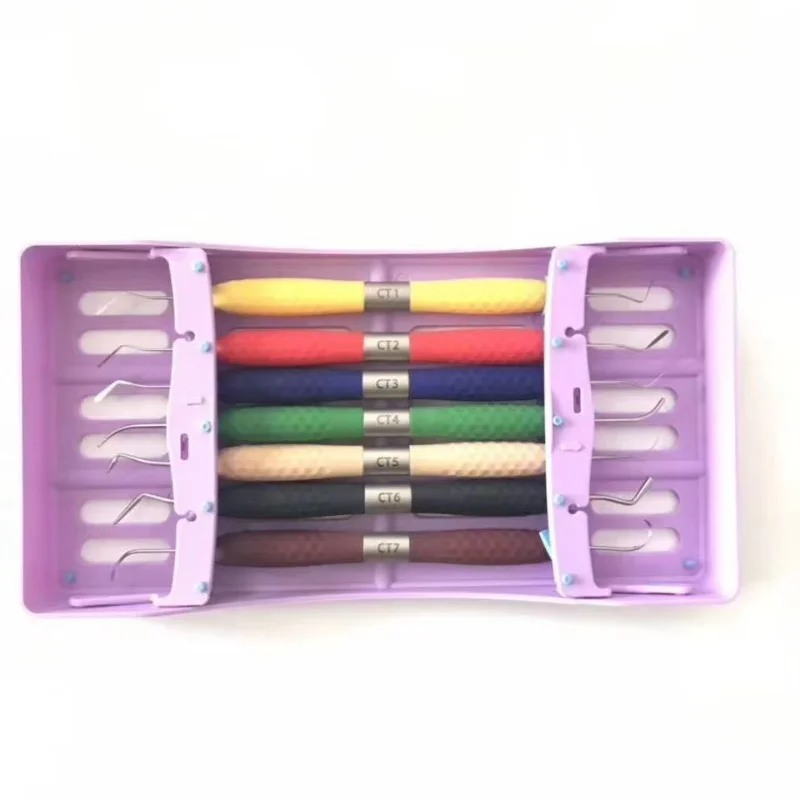Dental Aesthetic Restoration Kit Resin Filler Oral Shaper Composite Filling Spatula Resin Knife Dresser Non-Stick Dentist Instru