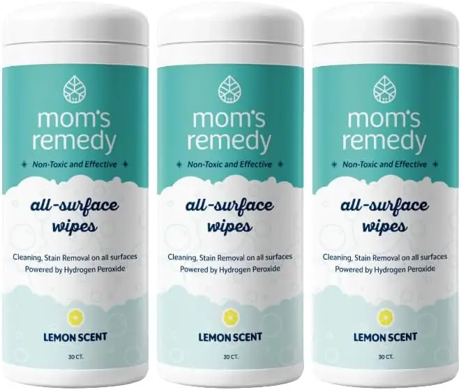 

Салфетки с перекисью водорода MOMREMEDY - универсальное чистящее средство и пятновыводитель для всех поверхностей