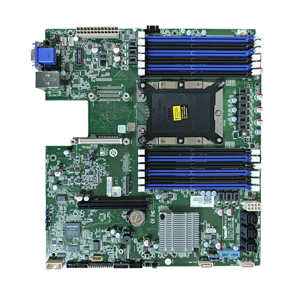 Tempest S5630GMR server Motherboard LGA 3647 Intel C621 DDR4 384GB support  2nd Gen Intel Xeon Scalable Processor