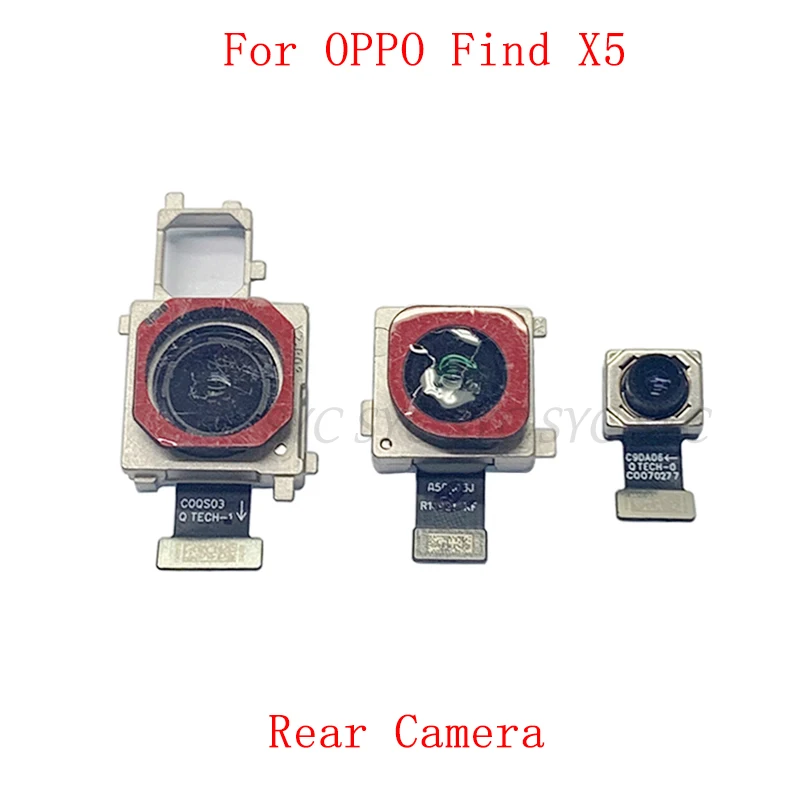 

Rear Back Front Camera Flex Cable For OPPO Find X5 Main Big Small Camera Module Replacement Parts