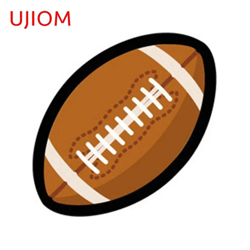 UJIOM Funny American Football Wall Sticker Personality Laptop Accessories Interesting Living Room Habitacion JDM Aesthetic