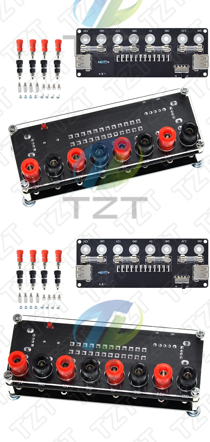 TZT Desktop-Gehäuse-Netzteil ATX-Adapterplatine Ausgangsplatine Ausgangsmodul Netzteil-Ausgangsterminalmodul Zubehör – Detail 8