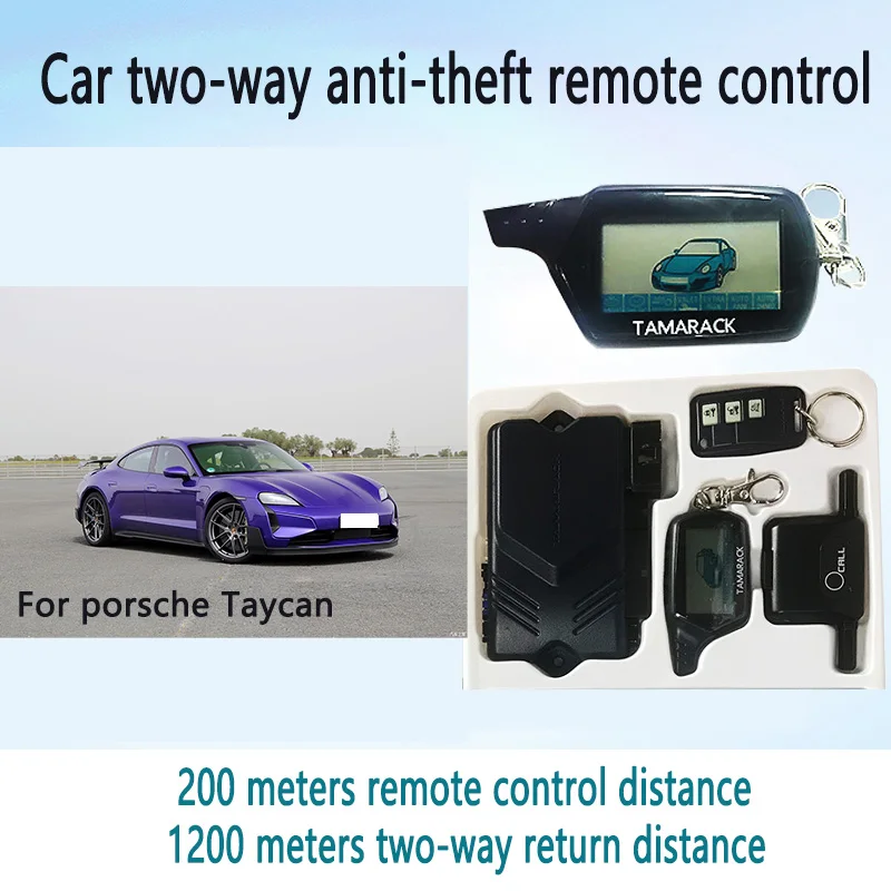 

For porsche Taycan car Dual Anti-theft multi-function remote control automatic sensing remote control set