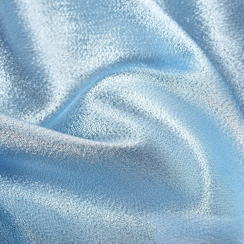 1 متر بريق الغزل رأس التنين بريق النسيج قزحي الألوان تألق غير تمتد فستان الزفاف خلفية مرحلة الأداء زي النسيج