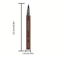 Crayon à sourcils ultra-fin, imperméable, professionnel, résistant à la sueur, liquide, eye-liner, double usage, durable, art de maquillage 2