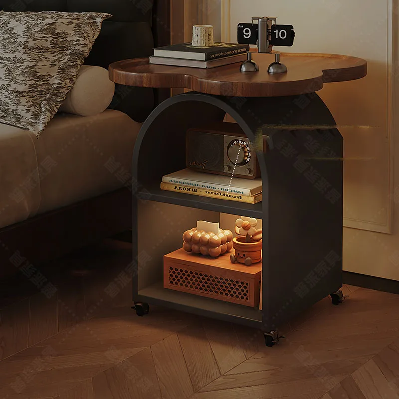 Wood Modern Coffee Table Luxury Storage Living Room Designer Organizer Moving Side Table Writing Mesa Auxiliar Trendy Furniture